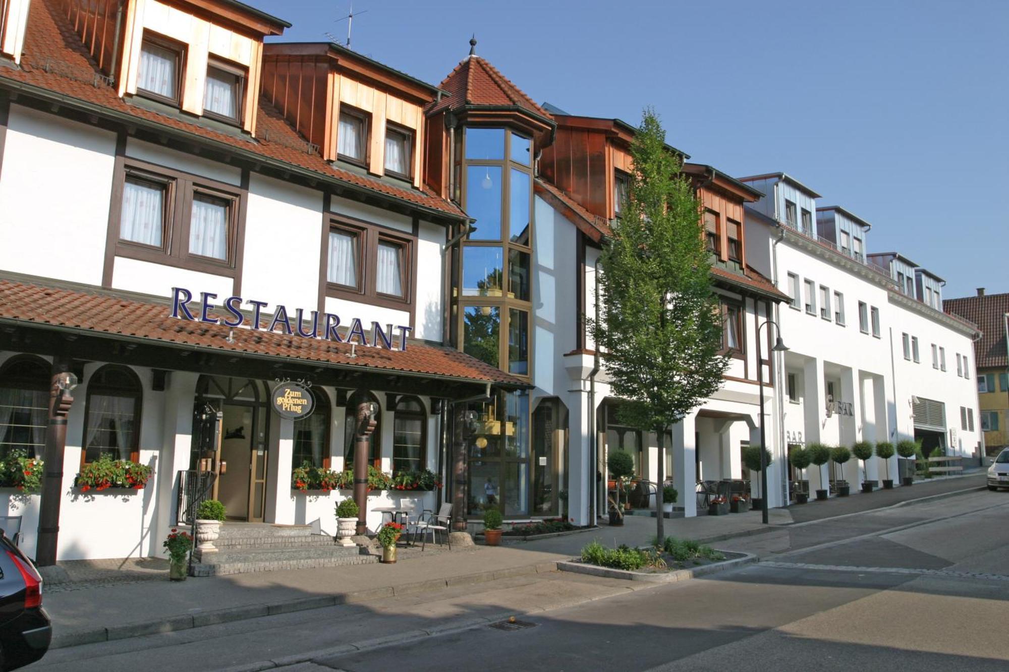 Hotel y Restaurante Goldener Pflug Ludwigsburg Exterior foto